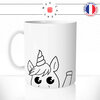 mug-tasse-ref11-licorne-noir-blanc-tete-cachee-cafe-the-mugs-tasses-personnalise-anse-gauche