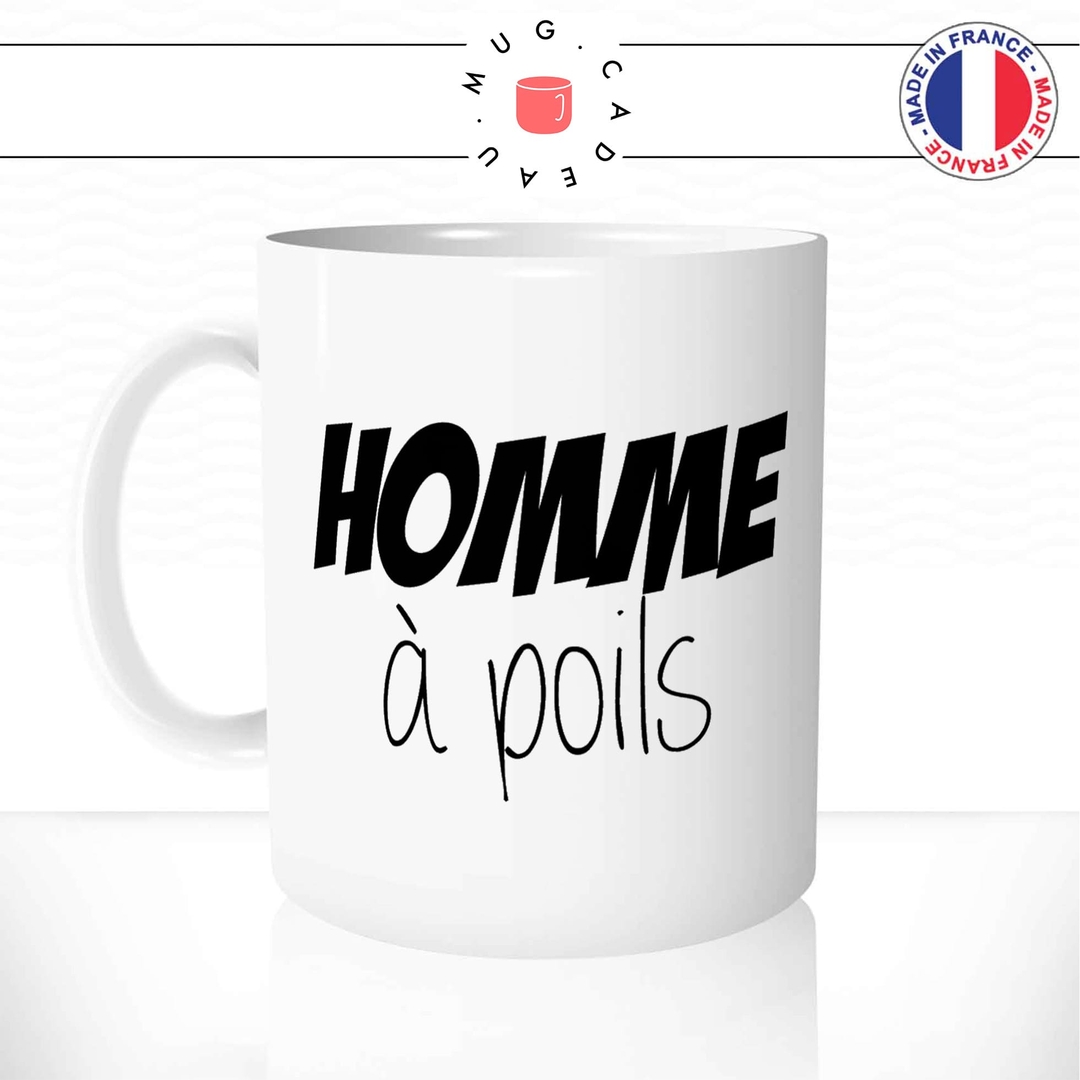 Mug Homme à Poils - Hommes - Mug-Cadeau