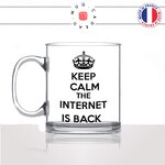 mug-tasse-en-verre-transparent-glass-keep-calm-the-internet-is-back-geek-gamer-jeux-video-gaming-stylé-humour-idée-cadeau-fun-cool-café-thé