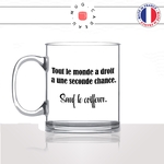 mug-tasse-en-verre-transparent-glass-seconde-chance-sauf-le-coiffeur-salon-de-coiffure-humour-métier-boulot-fun-café-thé-idée-cadeau-original