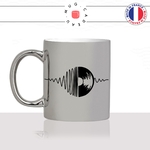 mug-tasse-argent-argenté-silver-disque-vinyl-ondes-de-musique-chanson-platine-danse-chant-passion-idée-cadeau-fun-cool-café-thé