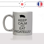 mug-tasse-argent-argenté-silver-keep-calm-eat-figatellu-saucisse-foie-sanglier-corse-ile-de-beauté-france-idée-cadeau-fun-cool-café-thé