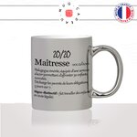 mug-tasse-argent-argenté-silver-femme-maitresse-definition-note-professeur-des-ecoles-enfant-scolaire-idée-cadeau-fun-cool-café-thé2