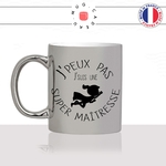 mug-tasse-argent-argenté-silver-je-peux-pas-je-suis-une-super-maitresse-professeur-ecole-enfant-scolaire-idée-cadeau-fun-cool-café-thé