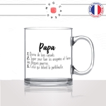 mug-tasse-en-verre-transparent-glass-fete-des-pères-papa-definition-super-hero-gentil-flic-homme-mignon-idée-cadeau-fun-cool-café-thé2