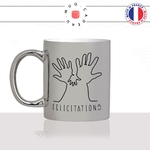 mug-tasse-argent-argenté-silver-naissance-nouveau-né-bébé-1+1-3-mains-futur-maman-mère-felicitations-idée-cadeau-fun-cool-café-thé