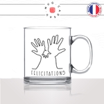 mug-tasse-en-verre-transparent-glass-naissance-nouveau-né-bébé-1+1-3-mains-futur-maman-mère-felicitations-idée-cadeau-fun-cool-café-thé2