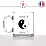 mug-tasse-en-verre-transparent-glass-dessin-religion-yin-yang-bouddha-amour-paix-couple-prenoms-personnalisables-idée-cadeau-fun-cool-café-thé