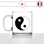 mug-tasse-en-verre-transparent-glass-dessin-religion-yin-yang-bouddha-bouddhiste-amour-paix-couple-noir-blanc-idée-cadeau-fun-cool-café-thé