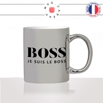 mug-tasse-argenté-argent-gris-silver-boss-je-suis-le-boss-homme-femme-parodie-marque-patron-collegue-humour-fun-cool-idée-cadeau-original2