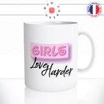 mug-tasse-blanc-unique-girls-love-harder-rose-fille-copines-collegues-femme-mignon-humour-fun-cool-idée-cadeau-original-personnalisé2