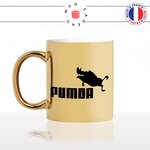 mug-tasse-or-doré-gold-unique-pumba-dessin-animé-marque-homme-femme-parodie-humour-fun-cool-idée-cadeau-original-personnalisé