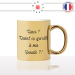 mug-tasse-or-doré-gold-unique-quoi-quest-ce-quelle-a-ma-gueule-johnny-halliday-parole-fan-homme-femme-humour-fun-cool-idée-cadeau2