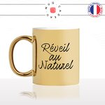 mug-tasse-or-doré-gold-unique-reveil-au-naturel-week-end-matin-fatigué-beauté-homme-femme-humour-fun-cool-idée-cadeau-original-personnalisé