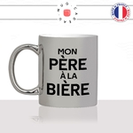 mug-tasse-argenté-argent-gris-silver-apéro-mon-père-a-la-bière-papa-fete-des-peres-papou-alcool-humour-fun-idée-cadeau-originale-cool