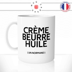 mug-tasse-blanc-creme-beurre-huile-gras-un-normand-normandie-cuisine-humour-fun-idée-cadeau-originale-cool