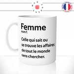 mug-tasse-blanc-femme-définition-trouve-toutes-les-affaire-cherche-range-couple-maman-humour-fun-idée-cadeau-originale-cool