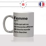 mug-tasse-argenté-argent-gris-silver-femme-définition-trouve-toutes-les-affaire-cherche-range-couple-maman-humour-fun-idée-cadeau-original