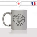 mug-tasse-argenté-argent-gris-silver-mouton-animal-suiveur-social-panurge-politique-gilet-jaune-humour-fun-idée-cadeau-originale-cool