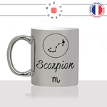 mug-tasse-argenté-argent-gris-silver-signe-astrologique-astro-horoscope-scorpion-étoiles-constellation-ciel-fun-idée-cadeau-originale-personnalisé