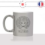 mug-tasse-argenté-argent-gris-silver-signe-astrologique-astro-horoscope-sagittaire-dessin-femme-mignon-sagittarius-fun-idée-cadeau-original
