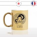 mug-tasse-or-doré-gold-signe-astrologique-astro-horoscope-scorpion-scorpio-dessin-femme-mignon-fun-idée-cadeau-originale-personnalisé-min