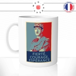 mug-tasse-blanc-simple-général-de-gaulle-charles-fierte-courage-esperance-président-francais-culte-affiche-obama-idée-cadeau-original