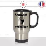 mug-tasse-de-voyage-inox-gris-café-a-emporter-dessin-animé-popeye-homme-fort-epinards-stéroides-humour-musculation-idée-cadeau-original2