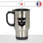 mug-tasse-de-voyage-inox-gris-café-a-emporter-dessin-tete-de-mort-hypster-lunettes-cool-stylé-fun-homme-mec-idée-cadeau-original