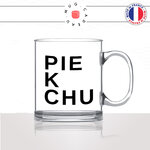 mug-tasse-en-verre-idée-cadeau-personnalisé-pie-k-chu-rebus-pikachu-animal-mignon-phonetique-offrir-original-fun-2