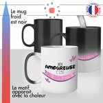 mug magique mon amoureuse ma princesse amour couple idée cadeau tasse thermochauffante thermo reactif surprise