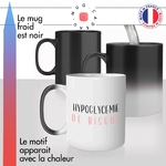 mug magique thermo chauffant thermoreactif tasse hypoglycemie de bisous couple mignon amour fun