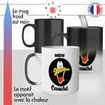 mug magique mon canard amour couple animal coin idée cadeau tasse thermochauffante thermo reactif surprise