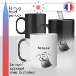 mug magique thermoreactif thermo chauffant chat no no no non patte de chaton mignon idée cadeau