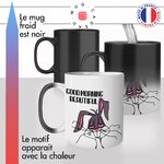 mug magique thermoreactif thermo chauffant lapin good morning beautyful bonjour dessin animé bunny animal original idée cadeau fun