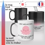 mug magique thermoreactif thermochauffant personnalisé amour octopus pieuvre calin couple personnalisable idée cadeau fun