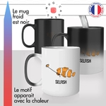 mug magique thermoreactif thermochauffant personnalisé poisson clown selfie selfish mignon idée cadeau fun
