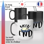 mug magique thermoreactif thermochauffant personnalisé ronfleur week end paresse dimanche sieste drole idée cadeau fun