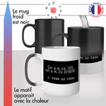 mug magique thermoréactif thermo chauffant citation leve tot je me leve sympa matin reveil café thé bonheur idée cadeau fun cool original