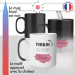mug magique thermoréactif thermo chauffant citation pipelette qui dechire prenom personnalisable idée cadeau fun cool original