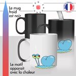 mug magique thermoréactif thermo chauffant gros cul grosses fesses gary escargot de dessin animé idée cadeau fun cool original