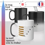 mug magique thermoréactif thermo chauffant personnalisé citation cigarette fumeur fumer clope jarrete humour idée cadeau fun original
