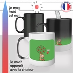 mug magique thermoréactif thermo chauffant personnalisé geek einstein gravité newton pomme pommier scientifique idée cadeau fun original