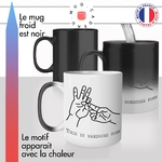 mug magique thermoréactif thermo chauffant personnalisé mains sex sexy dessin drole hardcore porn porno idée cadeau fun original