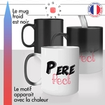 mug magique thermoréactif thermo chauffant personnalisé père fect papa parfait fete des peres offrir famille  idée cadeau original