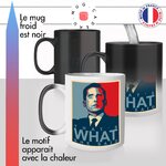 mug magique thermoréactif thermo chauffant personnalisé the office michael scott thats what she said propagande idée cadeau original