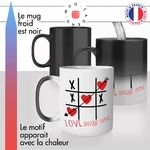 mug magique thermoréactif thermo chauffant personnalisé love always win lamour triomphe toujours morpions personnalisable cadeau original