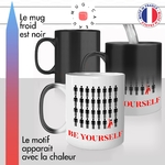 mug magique thermoréactif thermo chauffant personnalisé be yourself motivation unique personnalité danse cool fun idée cadeau original