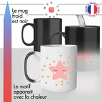 mug magique thermoréactif thermo chauffant personnalisé etoile mignonne cool fun idée cadeau original