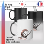 mug magique thermoréactif thermo chauffant personnalisé samuraï épée shaoline sushis sashimi nigiri poisson cru makis fun idée cadeau original